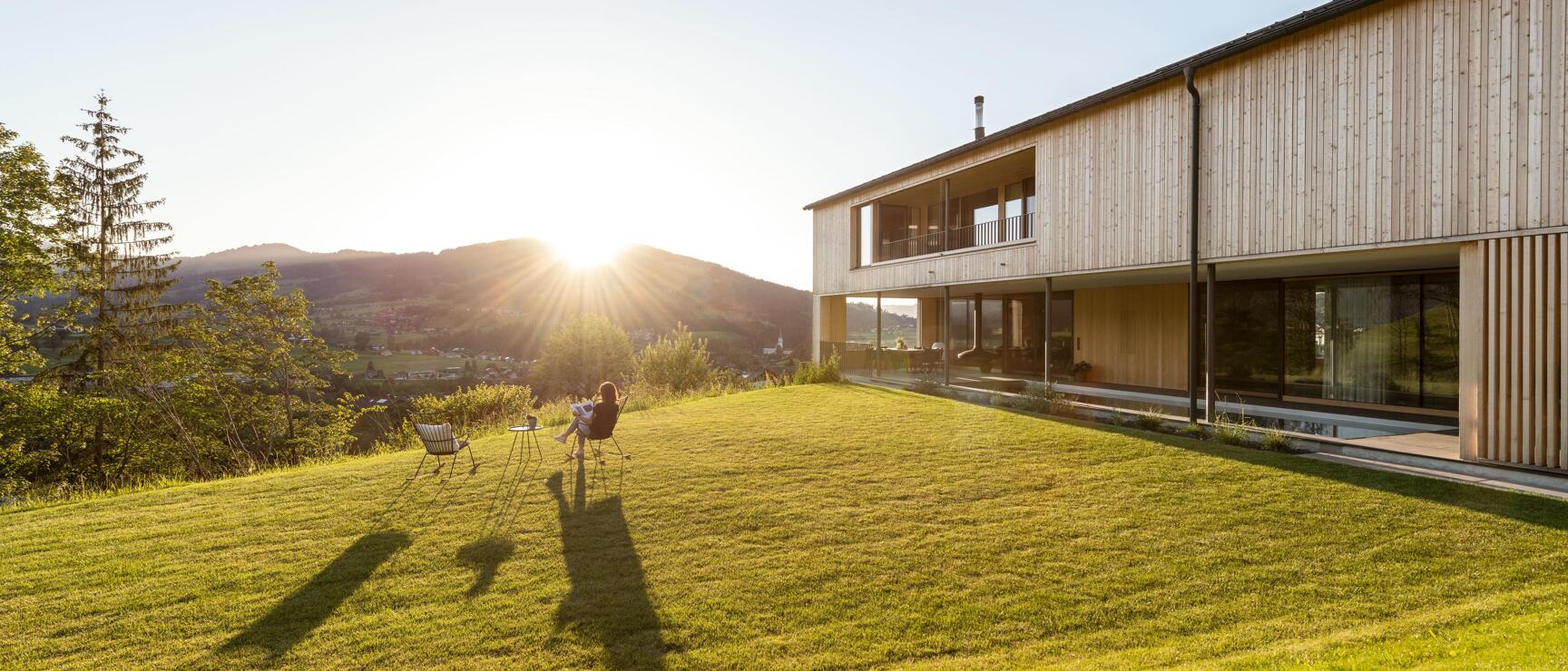 Zeitgenössische Holzbauarchitektur im Bregenzerwald