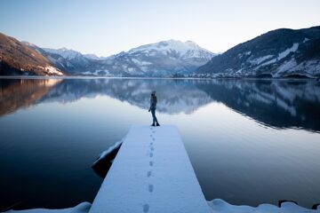 Lake Zell in winter